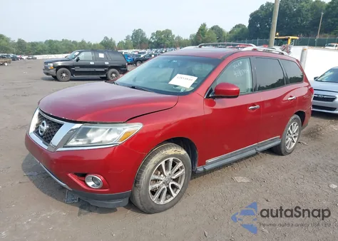 2013 Nissan Pathfinder S/Sv/Sl/Platinum из США, поврежденный, VIN 5N1AR2MM3DC627018